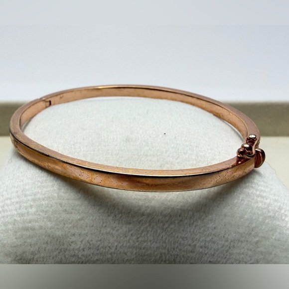 Givenchy Pink Gold Bracelet with Crystal Accents - Picture 4 of 5